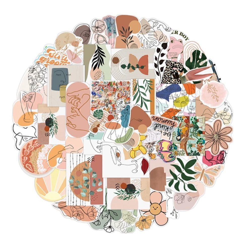 50pc Vinyl Sticker Set 